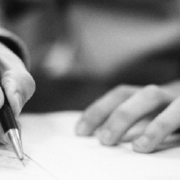 Copywriting blog (unsplash) Person writing