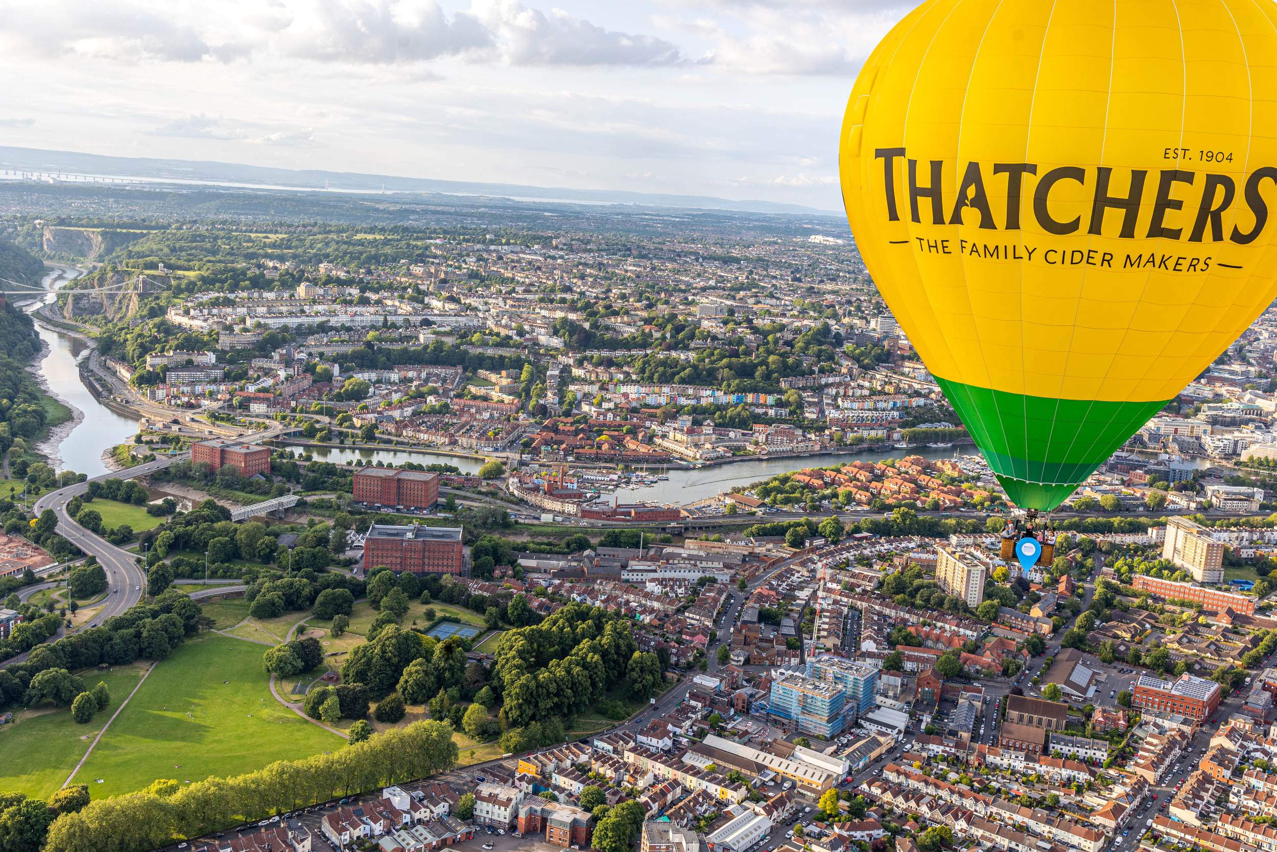 Thatchers Balloon over Bristol